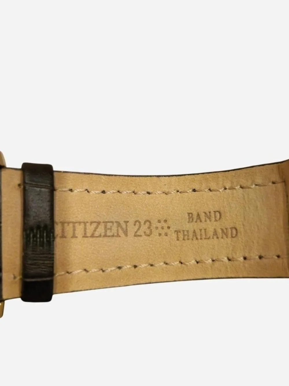 Citizen Eco-Drive Corso Men’s Watch - Gold & Leather - Model BU2013-08E